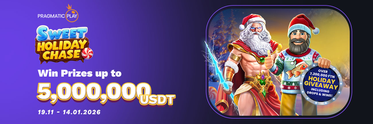 Sweet Holiday Chase Tournament by Pragmatic Play - up to 5,000 000 USDT up for Grabs !