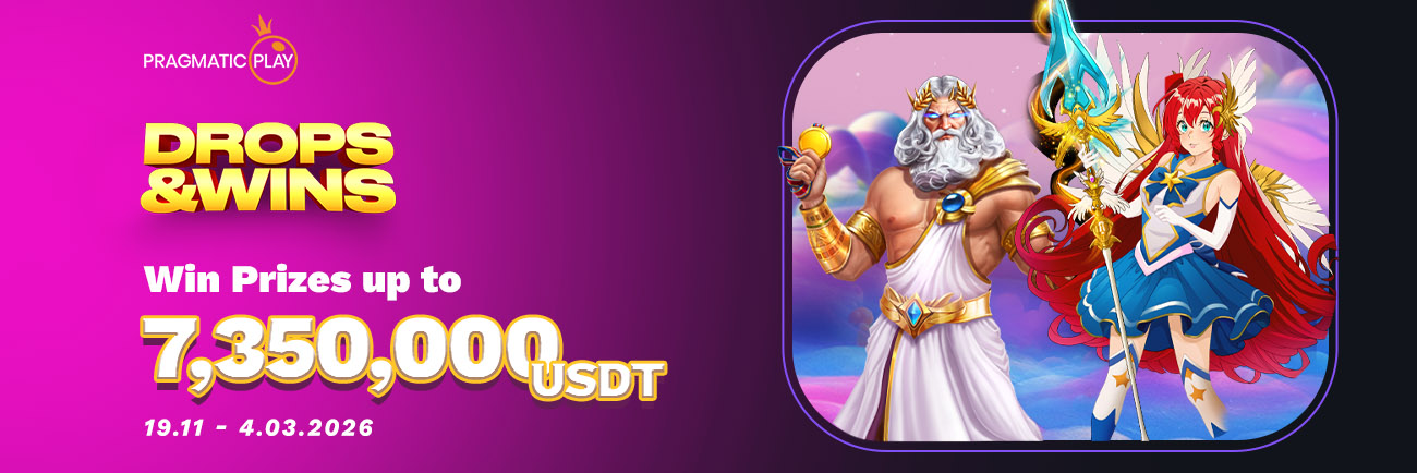 The Final Stage of Drops & Wins is live at Jackpotter – 7,350,000 USDT Up for Grabs!